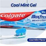 Colgate Max Fresh Toothpaste with Mini Breath Strips - Cool Mint - 6.3oz